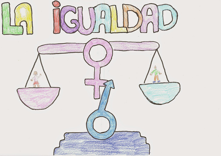El Gobierno convoca una nueva edición del concurso de dibujo escolar 'Vamos  a medias' sobre igualdad de género 